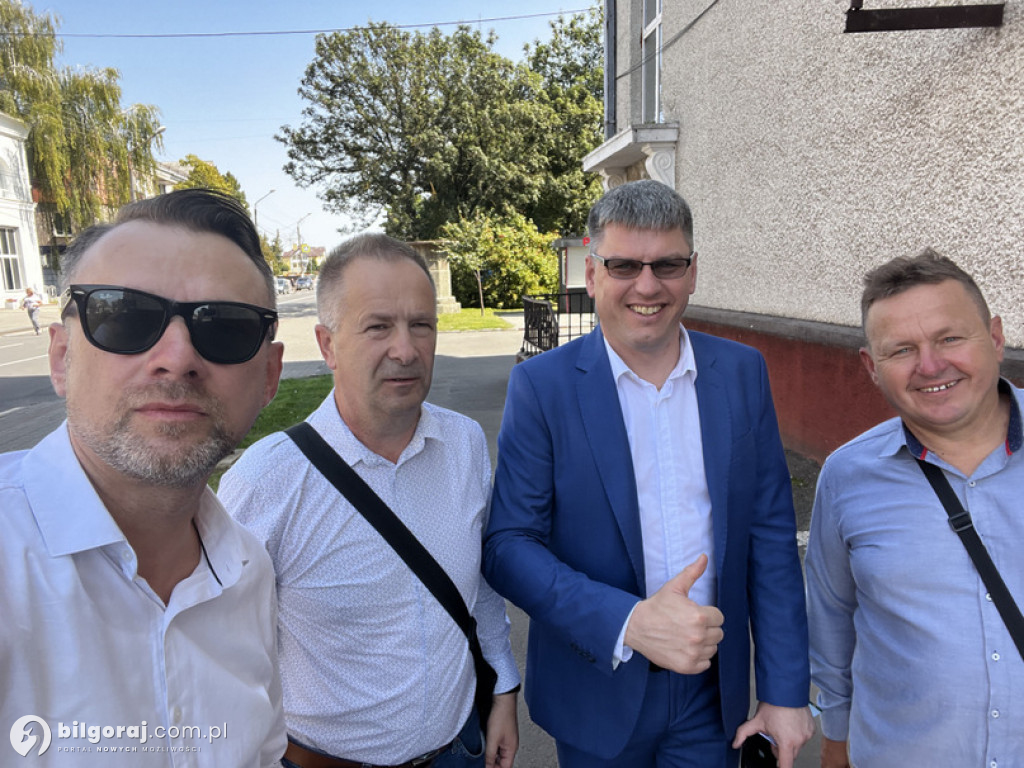 Delegacja z Biłgoraja z wizytą w Ukrainie