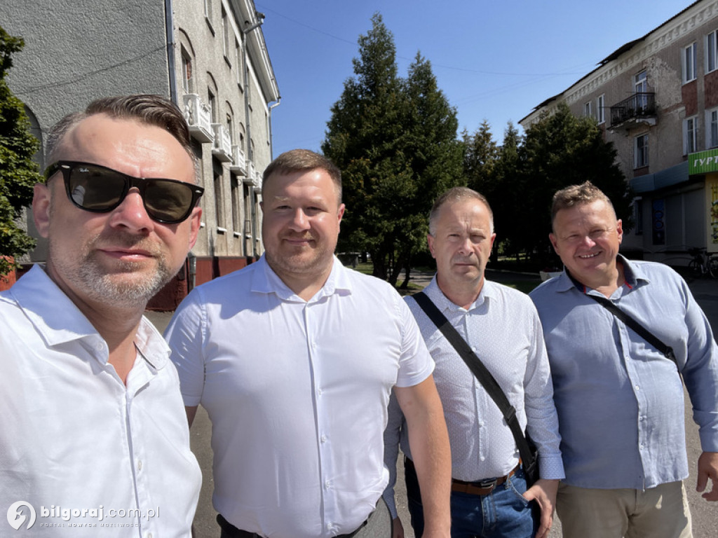 Delegacja z Biłgoraja z wizytą w Ukrainie