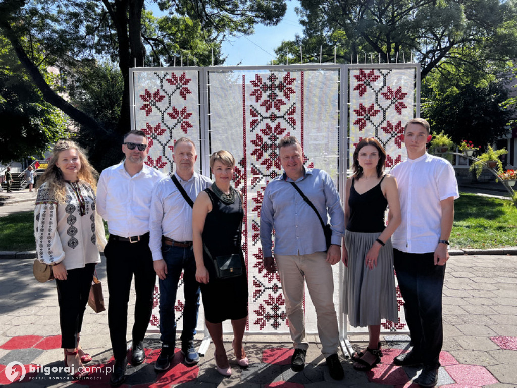 Delegacja z Biłgoraja z wizytą w Ukrainie