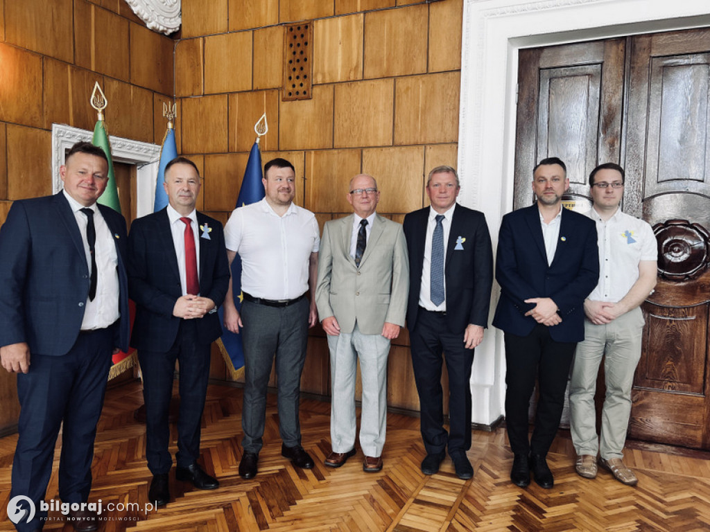 Delegacja z Biłgoraja z wizytą w Ukrainie