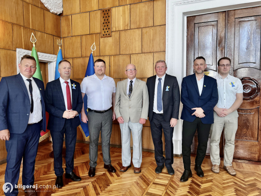 Delegacja z Biłgoraja z wizytą w Ukrainie