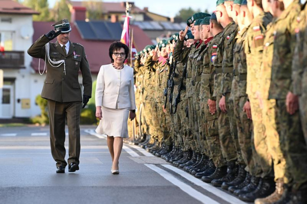 Elżbieta Witek we Frampolu
