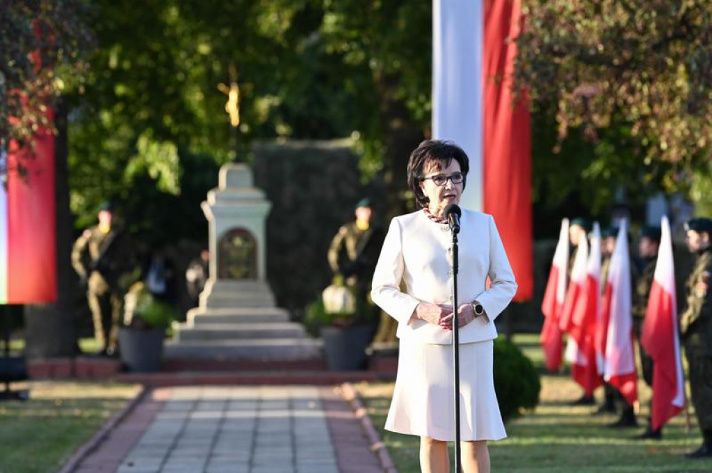 Elżbieta Witek we Frampolu