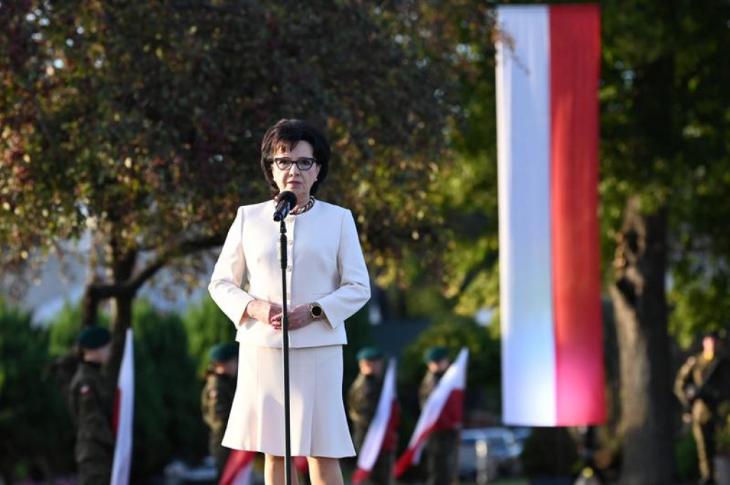 Elżbieta Witek we Frampolu