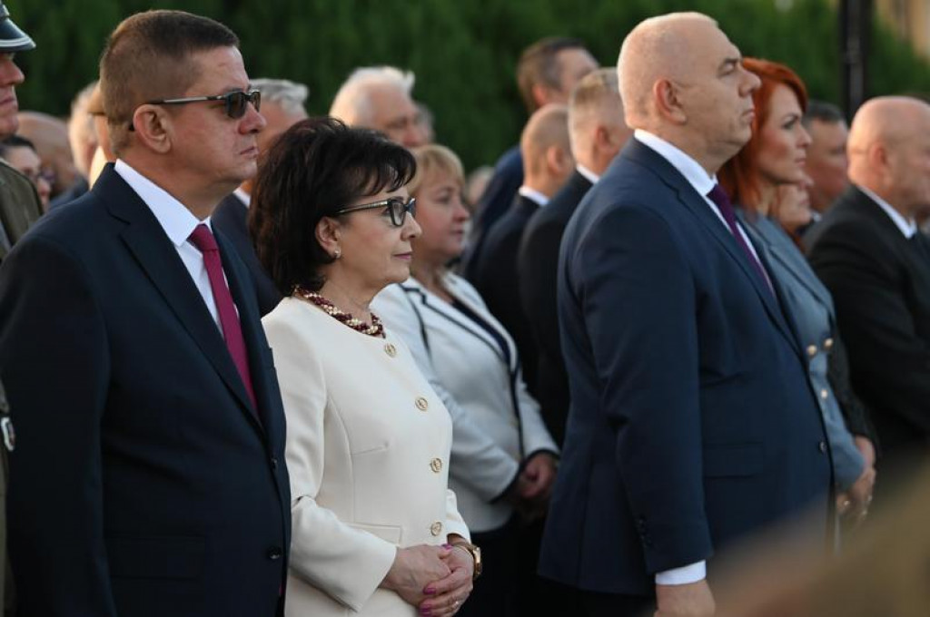 Elżbieta Witek we Frampolu