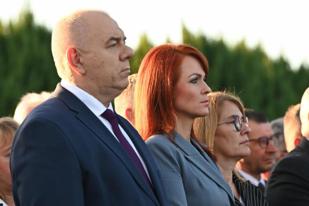 Elżbieta Witek we Frampolu