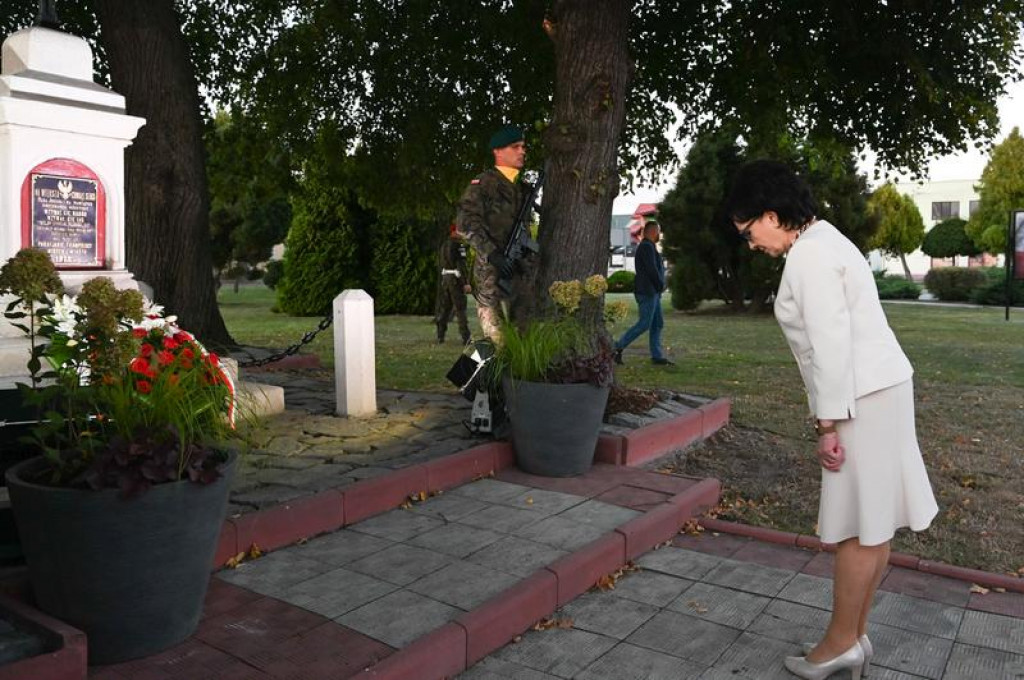 Elżbieta Witek we Frampolu