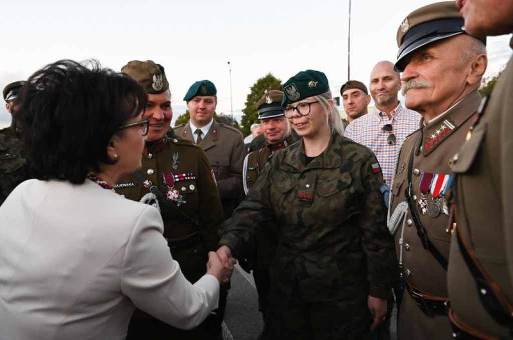 Elżbieta Witek we Frampolu