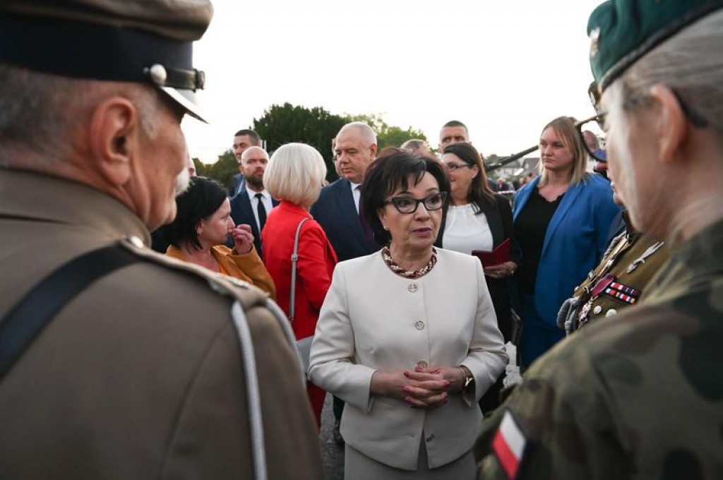 Elżbieta Witek we Frampolu