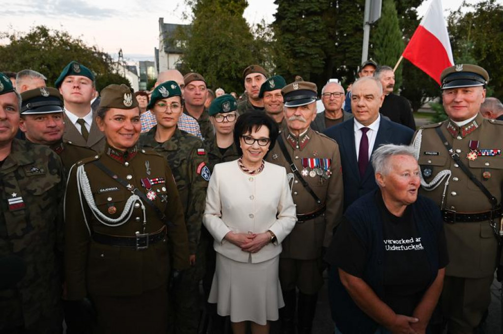 Elżbieta Witek we Frampolu