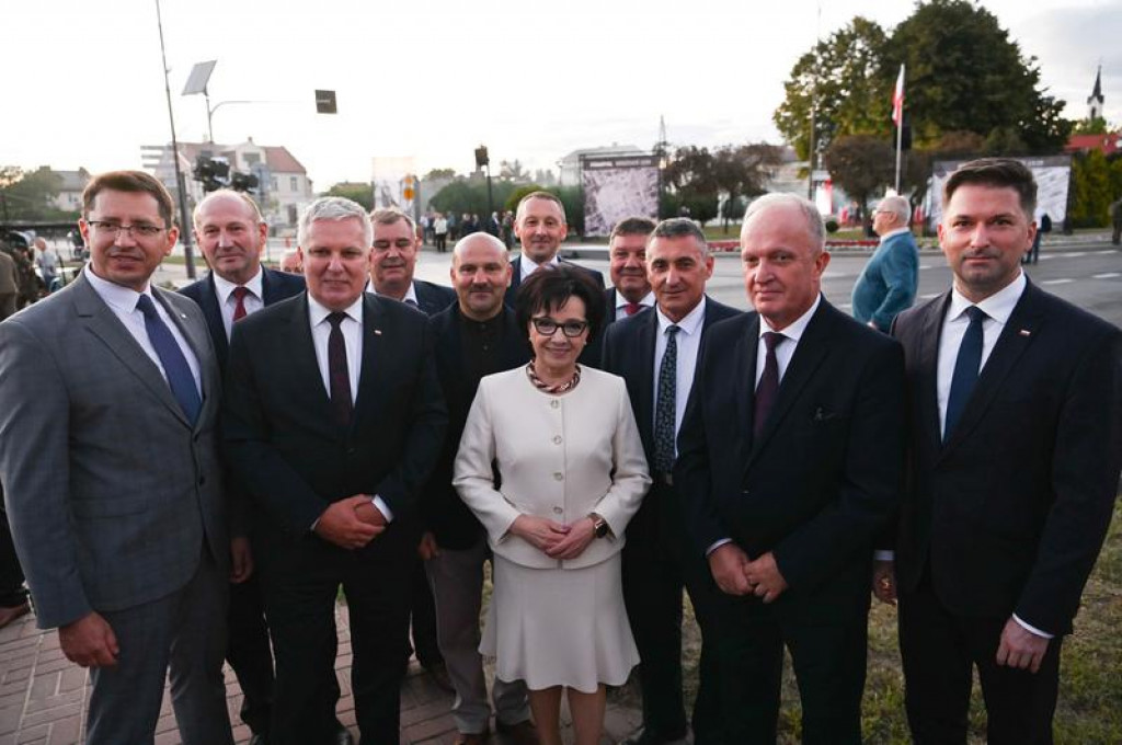 Elżbieta Witek we Frampolu