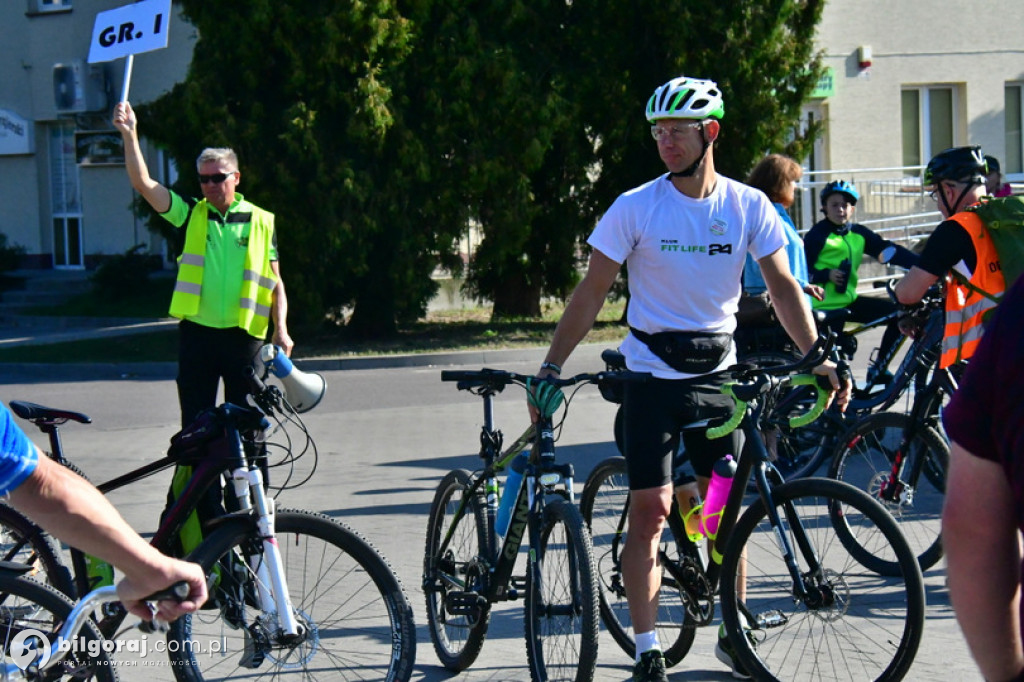 Ruszyli rowerami na Wzgórze Polak