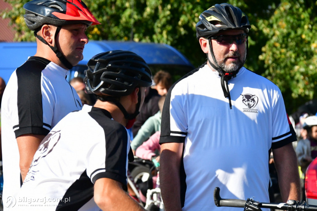 Ruszyli rowerami na Wzgórze Polak