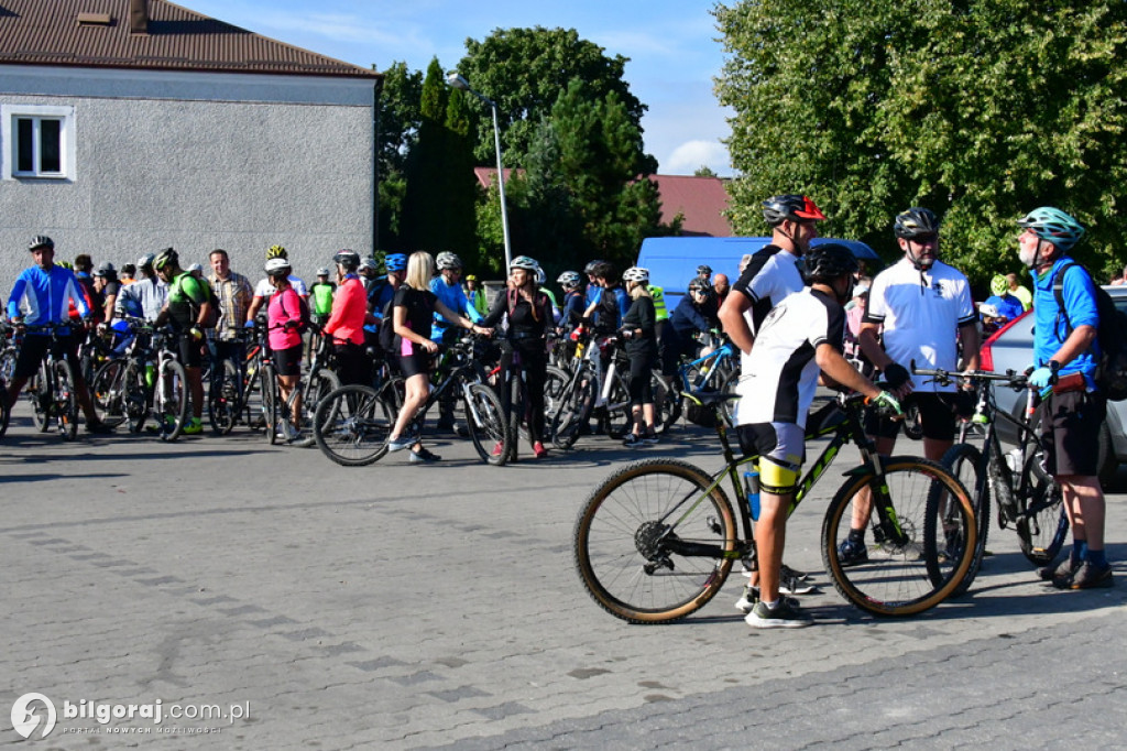 Ruszyli rowerami na Wzgórze Polak