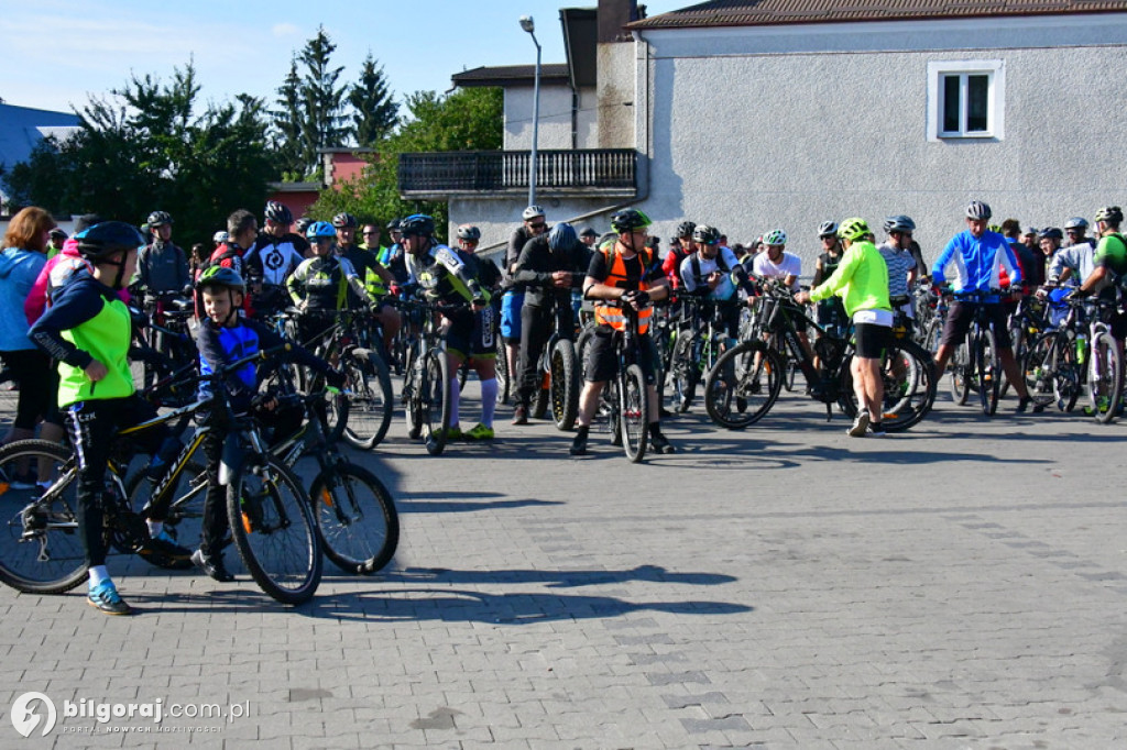 Ruszyli rowerami na Wzgórze Polak