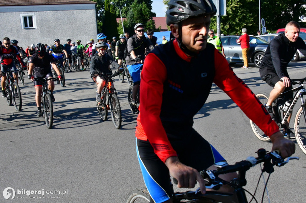 Ruszyli rowerami na Wzgórze Polak