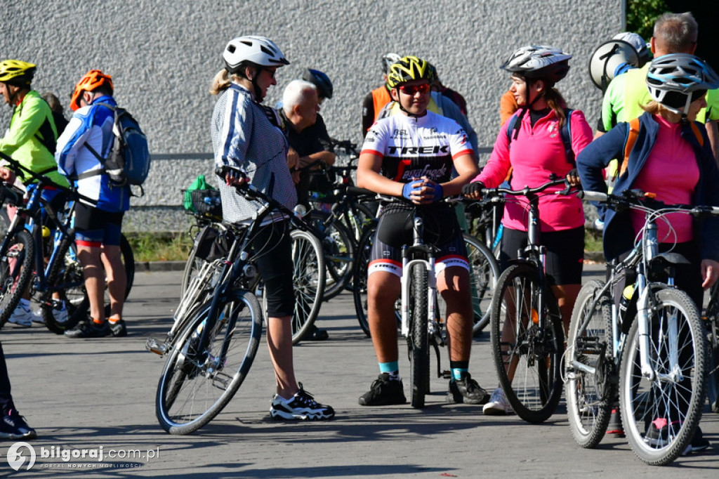 Ruszyli rowerami na Wzgórze Polak