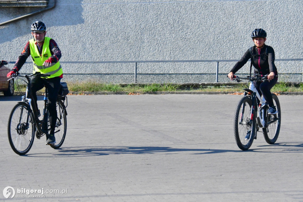 Ruszyli rowerami na Wzgórze Polak