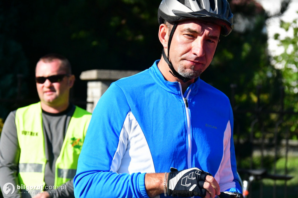 Ruszyli rowerami na Wzgórze Polak