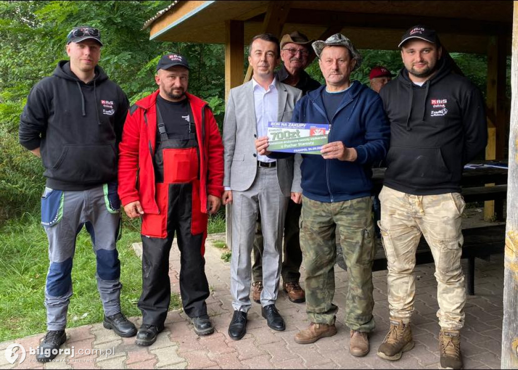 Zawody wędkarskie o puchar starosty biłgorajskiego