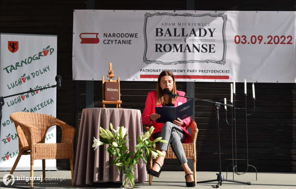 Narodowe Czytanie w Tarnogrodzie - 2022