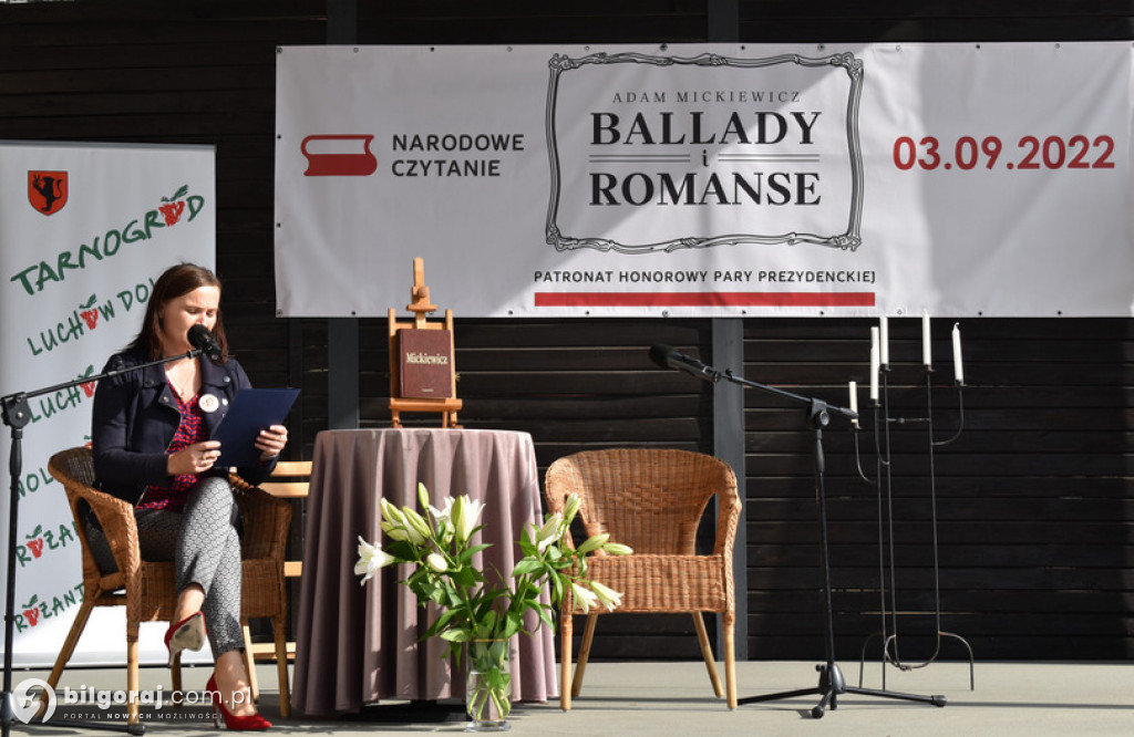 Narodowe Czytanie w Tarnogrodzie - 2022