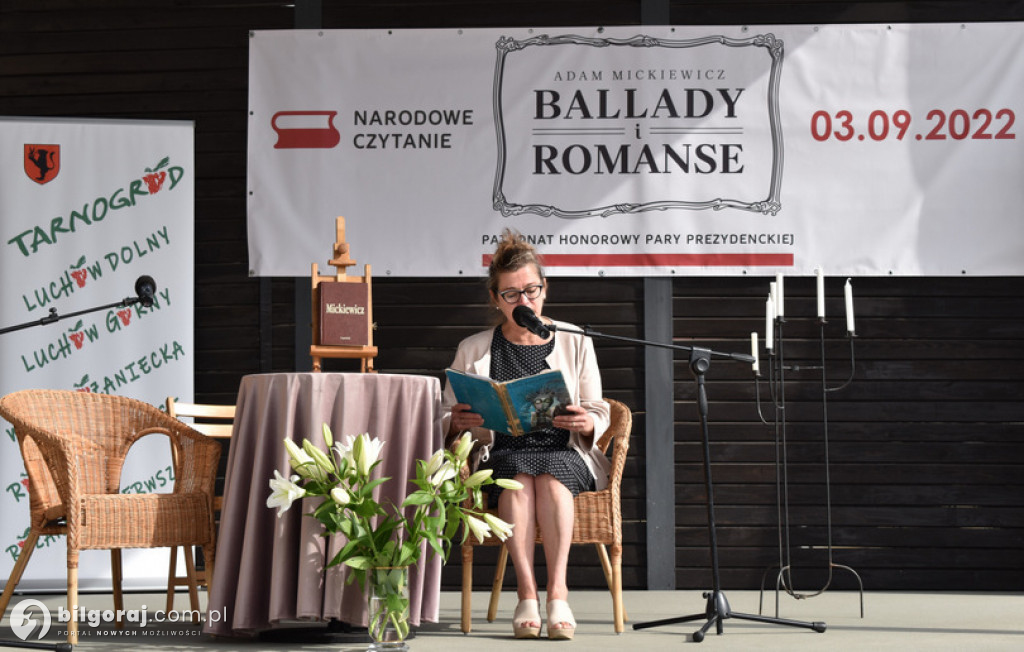 Narodowe Czytanie w Tarnogrodzie - 2022