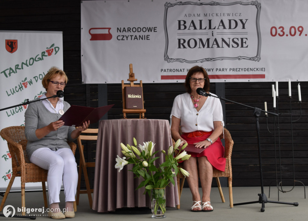 Narodowe Czytanie w Tarnogrodzie - 2022