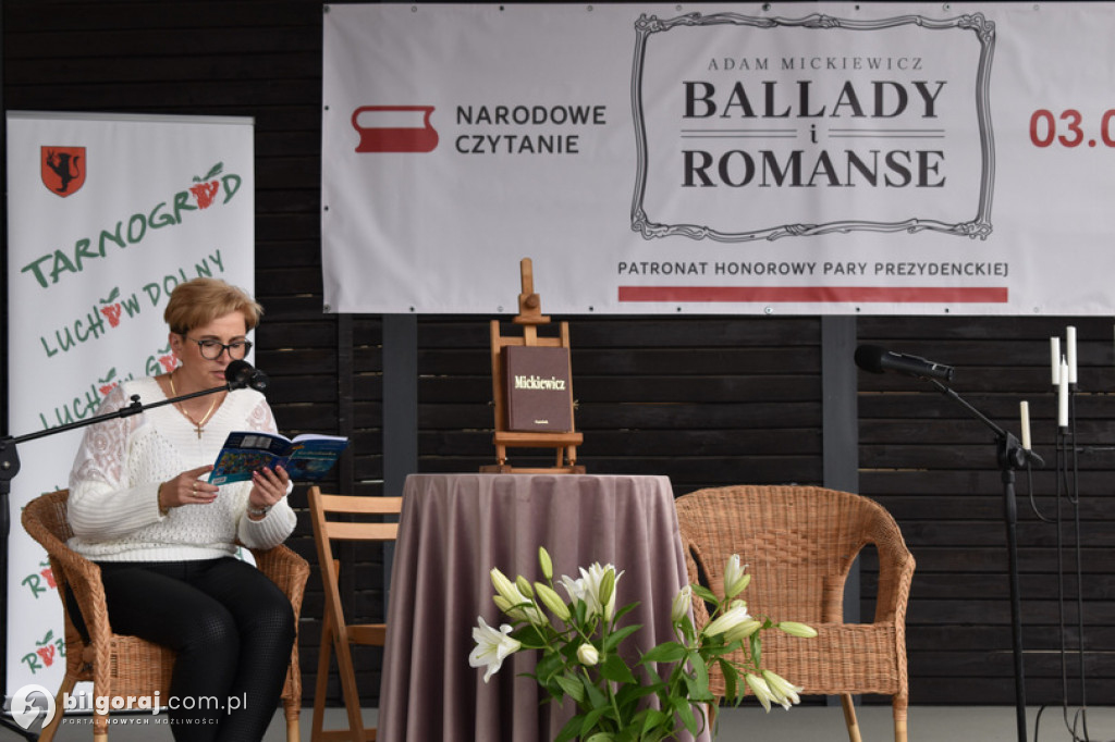 Narodowe Czytanie w Tarnogrodzie - 2022