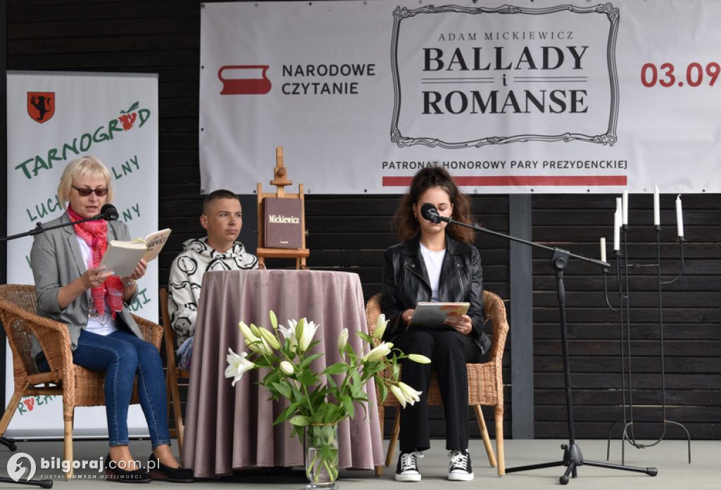Narodowe Czytanie w Tarnogrodzie - 2022