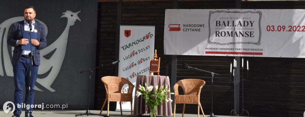 Narodowe Czytanie w Tarnogrodzie - 2022