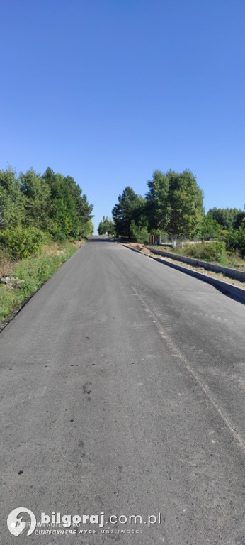 Remont drogi Tereszpol - Zwierzyniec