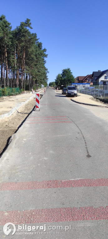Remont drogi Tereszpol - Zwierzyniec