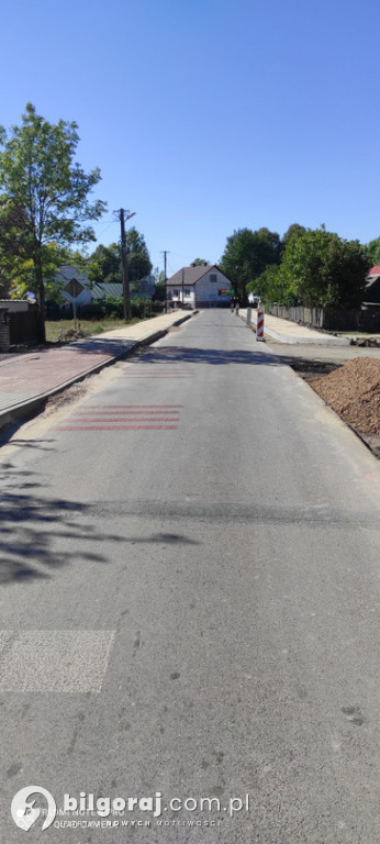 Remont drogi Tereszpol - Zwierzyniec