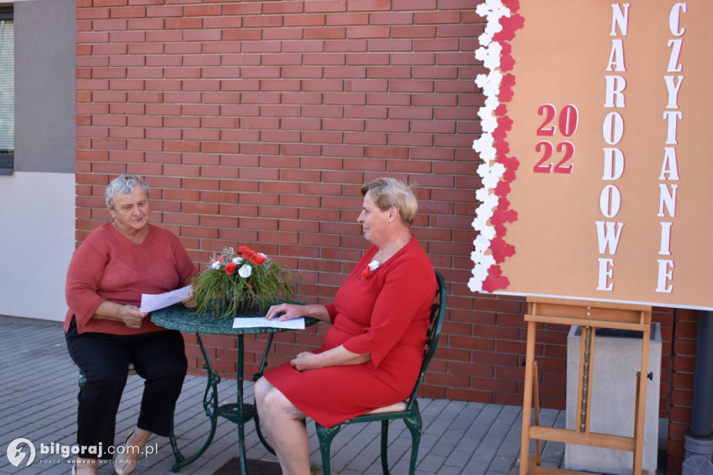 Narodowe Czytanie w Majdanie Starym 2022