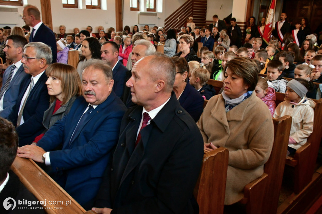 Uroczystość w Szkole Podstawowej w Korchowie Pierwszym