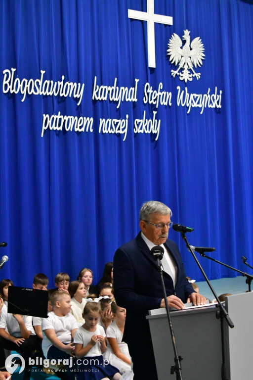 Uroczystość w Szkole Podstawowej w Korchowie Pierwszym