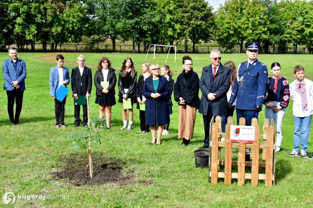 Biłgorajska szkoła uczciła ofiarę Katynia