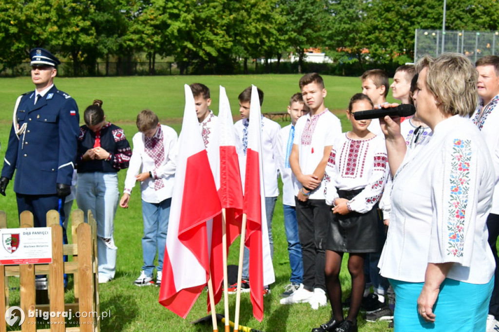 Biłgorajska szkoła uczciła ofiarę Katynia