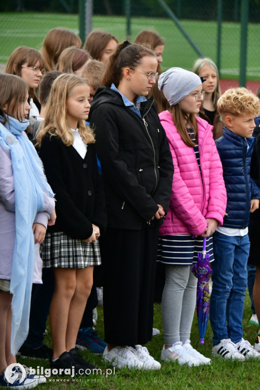 Biłgorajska szkoła uczciła ofiarę Katynia