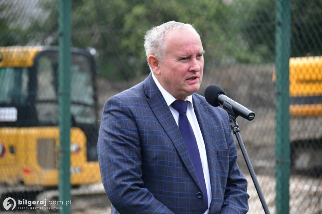 Kamień węgielny pod halę przy Jedynce wmurowany