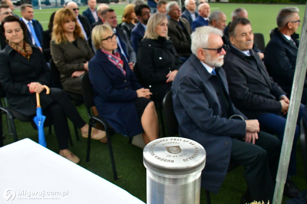 Kamień węgielny pod halę przy Jedynce wmurowany