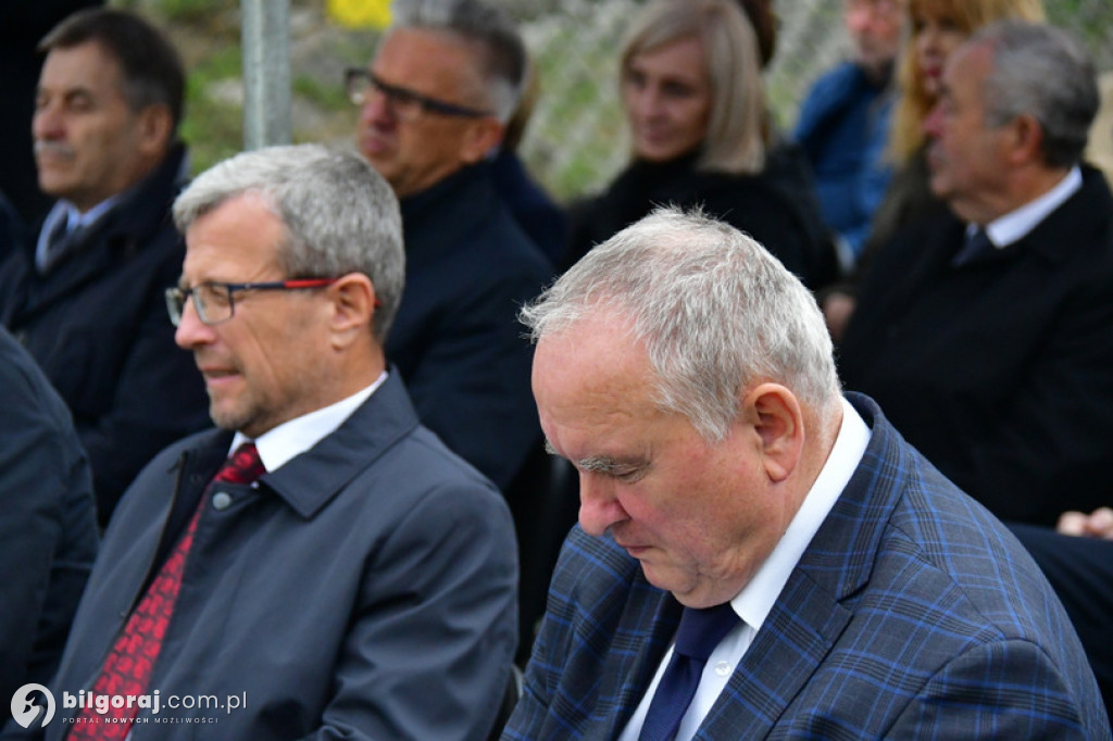 Kamień węgielny pod halę przy Jedynce wmurowany