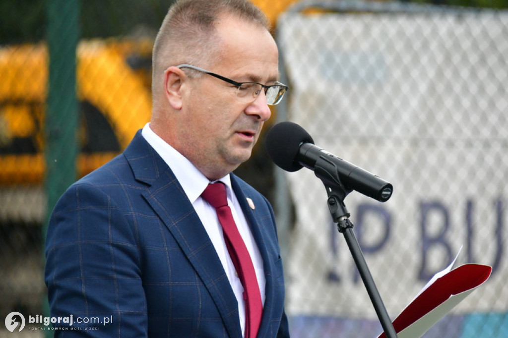 Kamień węgielny pod halę przy Jedynce wmurowany
