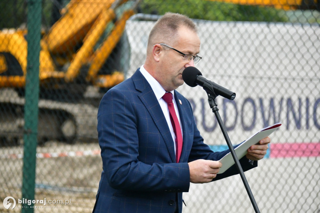 Kamień węgielny pod halę przy Jedynce wmurowany
