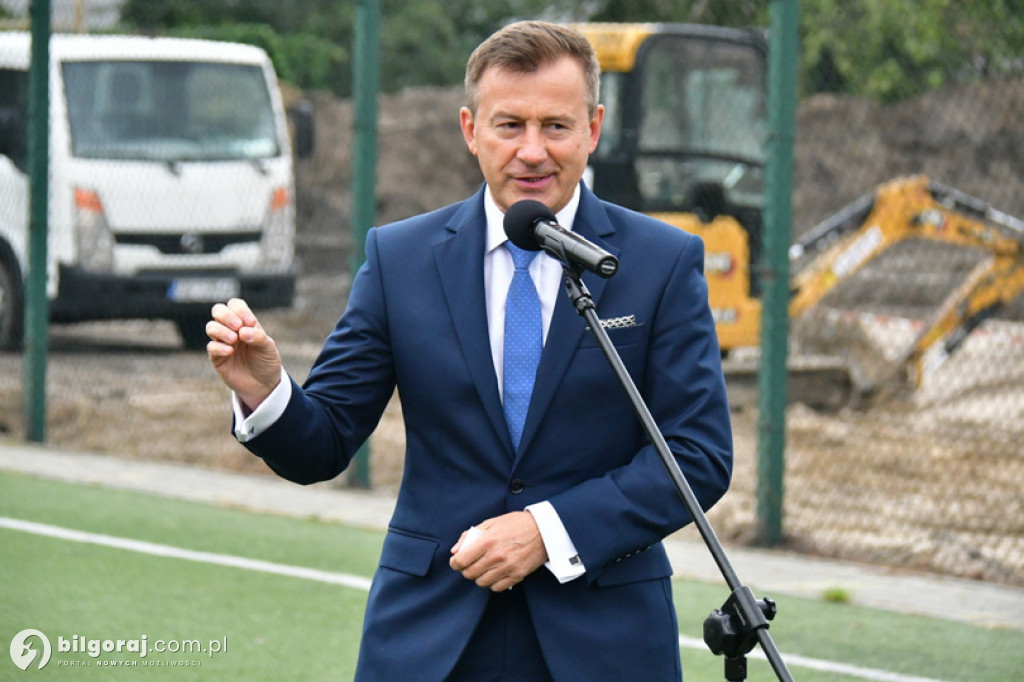 Kamień węgielny pod halę przy Jedynce wmurowany