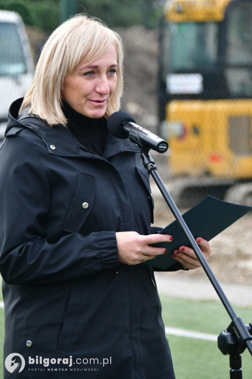 Kamień węgielny pod halę przy Jedynce wmurowany