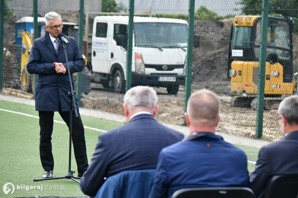 Kamień węgielny pod halę przy Jedynce wmurowany