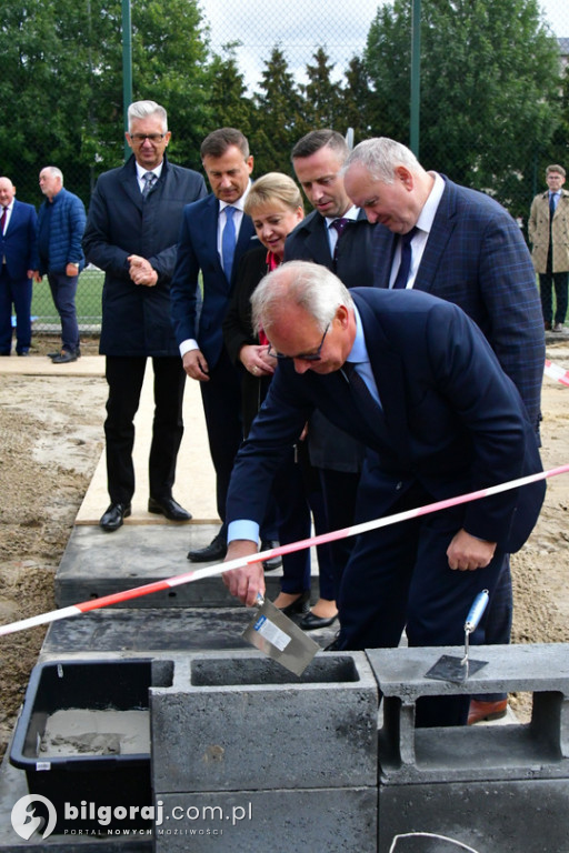 Kamień węgielny pod halę przy Jedynce wmurowany