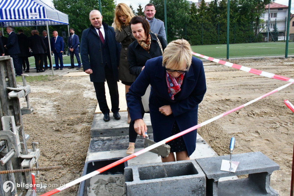 Kamień węgielny pod halę przy Jedynce wmurowany